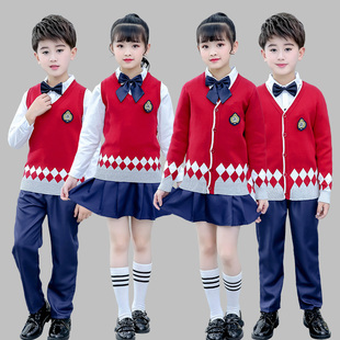 元旦儿童合唱服冬中小学生大合唱团表演幼儿园校服诗歌朗诵演出服