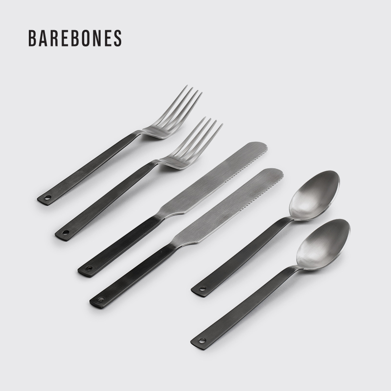 BAREBONES北邦西餐刀叉勺套装家用不锈钢牛排刀叉子户外野餐餐具