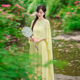 新中式改良连衣裙国风禅意大码女装茶服女古风旅游拍照好看的裙子