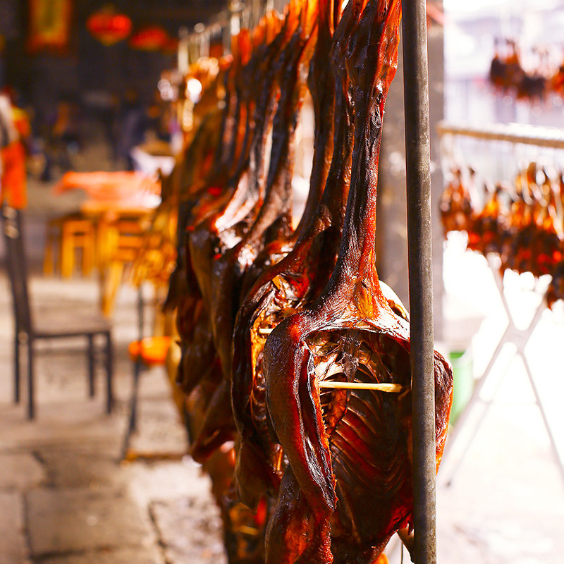 跨河桥绍兴特产酱鸭安昌古镇酱老鸭呆婆鸭杭州整只3斤-3.5斤年货