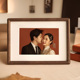 高级感实木相框结婚照情侣儿童纪念全家福创意打印6寸照片DIY摆台