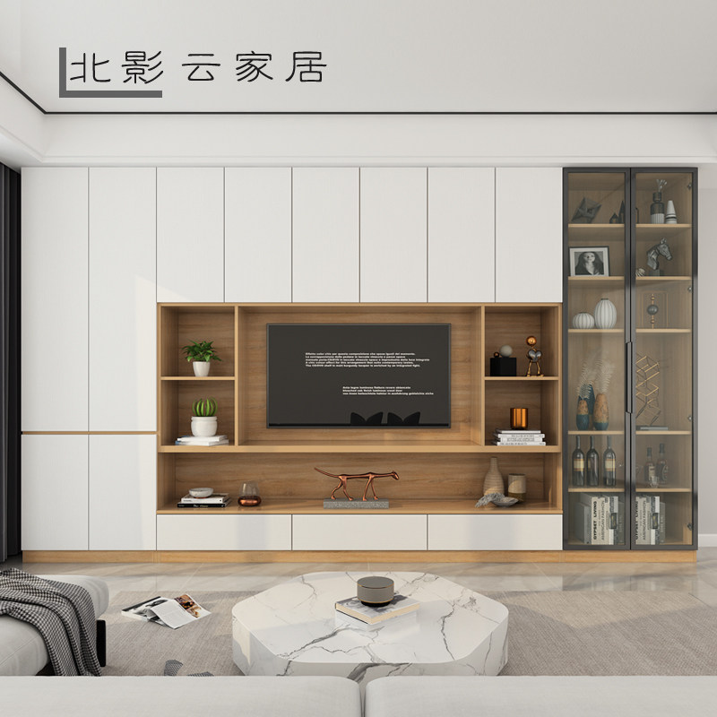 组合电视柜背景墙