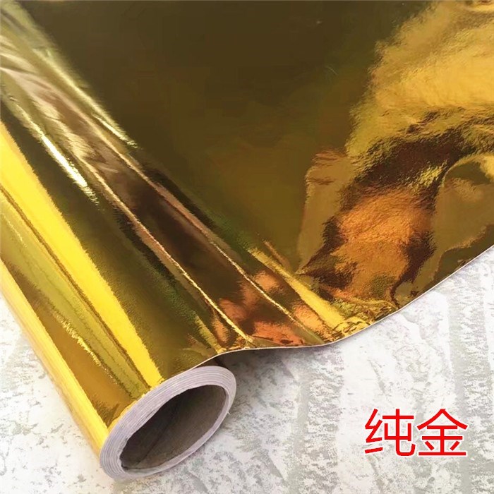 炫彩背景纸塑料光面自粘贴亮光佛堂温馨金纸反光墙纸自粘店铺适用|msdalam kategori Aksesori rumah, pelekat, Pelekat dinding - dari Buy2taobao.com untuk memberikan perkhidmatan ejen Taobao profesional membeli