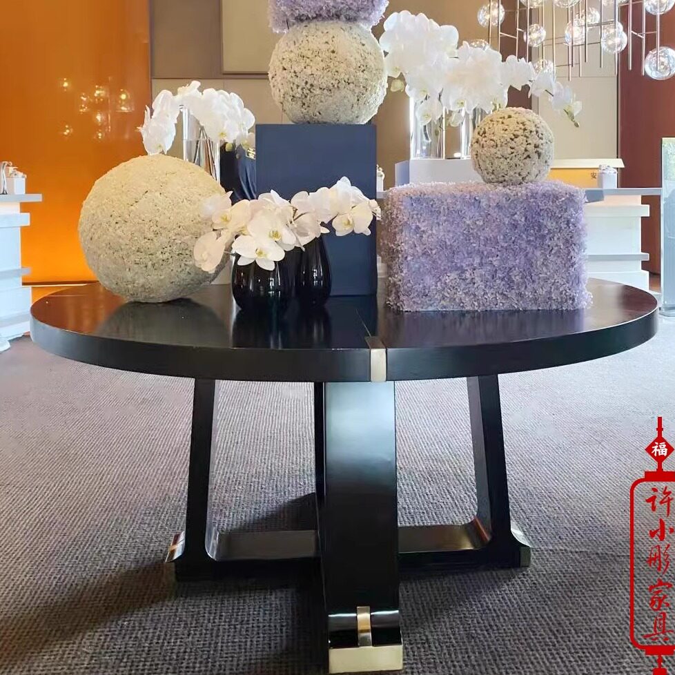 酒店大廳花桌擺花藝圓桌中間擺件花臺風(fēng)水臺大堂裝飾花擺設(shè)端景臺 酒店大廳花桌擺花藝圓桌中間擺件花臺風(fēng)水臺大堂裝飾花擺設(shè)端景臺