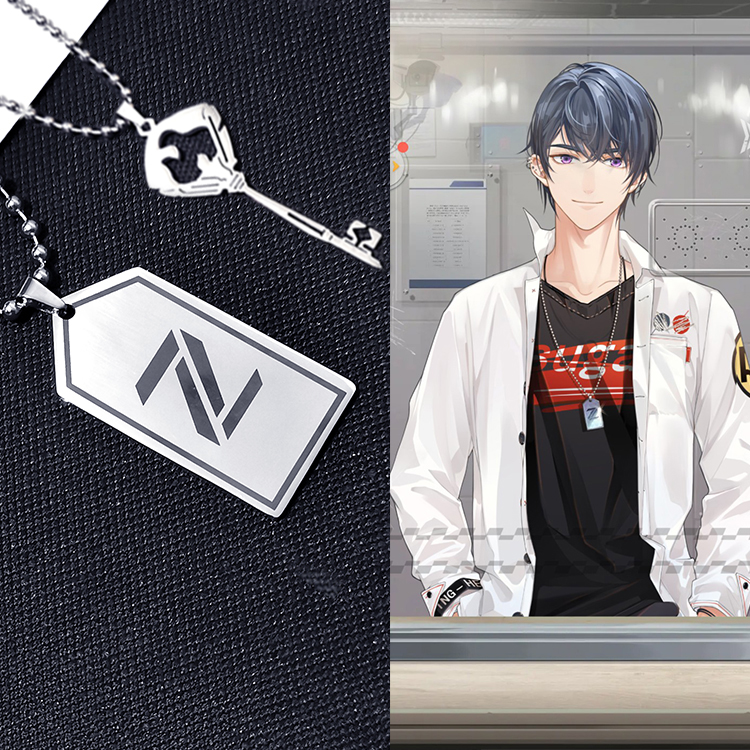 未定事件簿项链陆景和左然夏彦钥匙项链莫弈小陆总挂件立牌吊坠