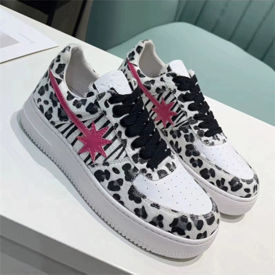 starwalk豹纹流星鞋联名小众百搭潮流男女滑板鞋小众设计休闲板鞋