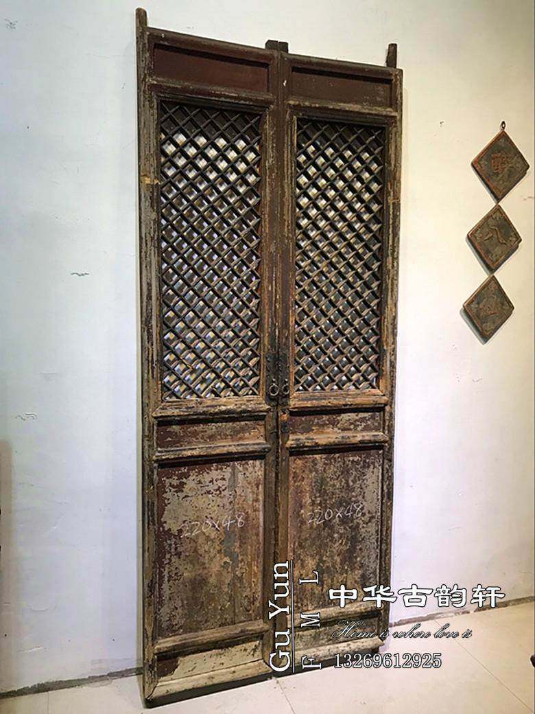 清代老 老隔扇老旧门扇木老雕花门窗古董老旧家具老物件屏风