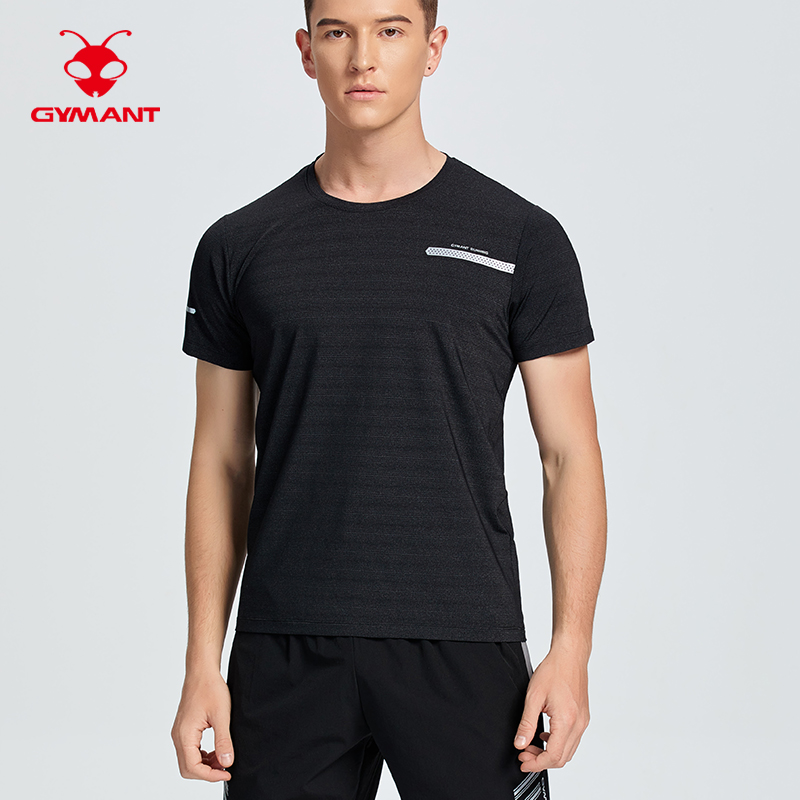 肌肉蚂蚁运动短袖男t恤体恤速干2021春夏季新款跑步健身大码男款