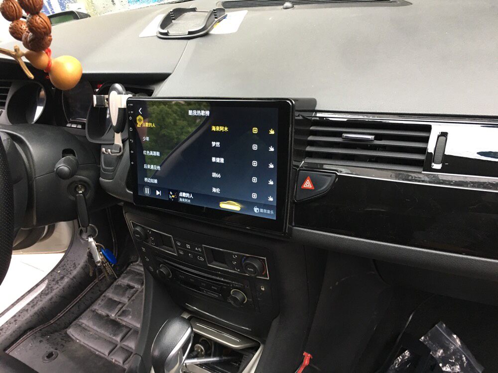 雪铁龙专用老款c5改装中控液晶显示大屏智能安卓系统胎压导航车机