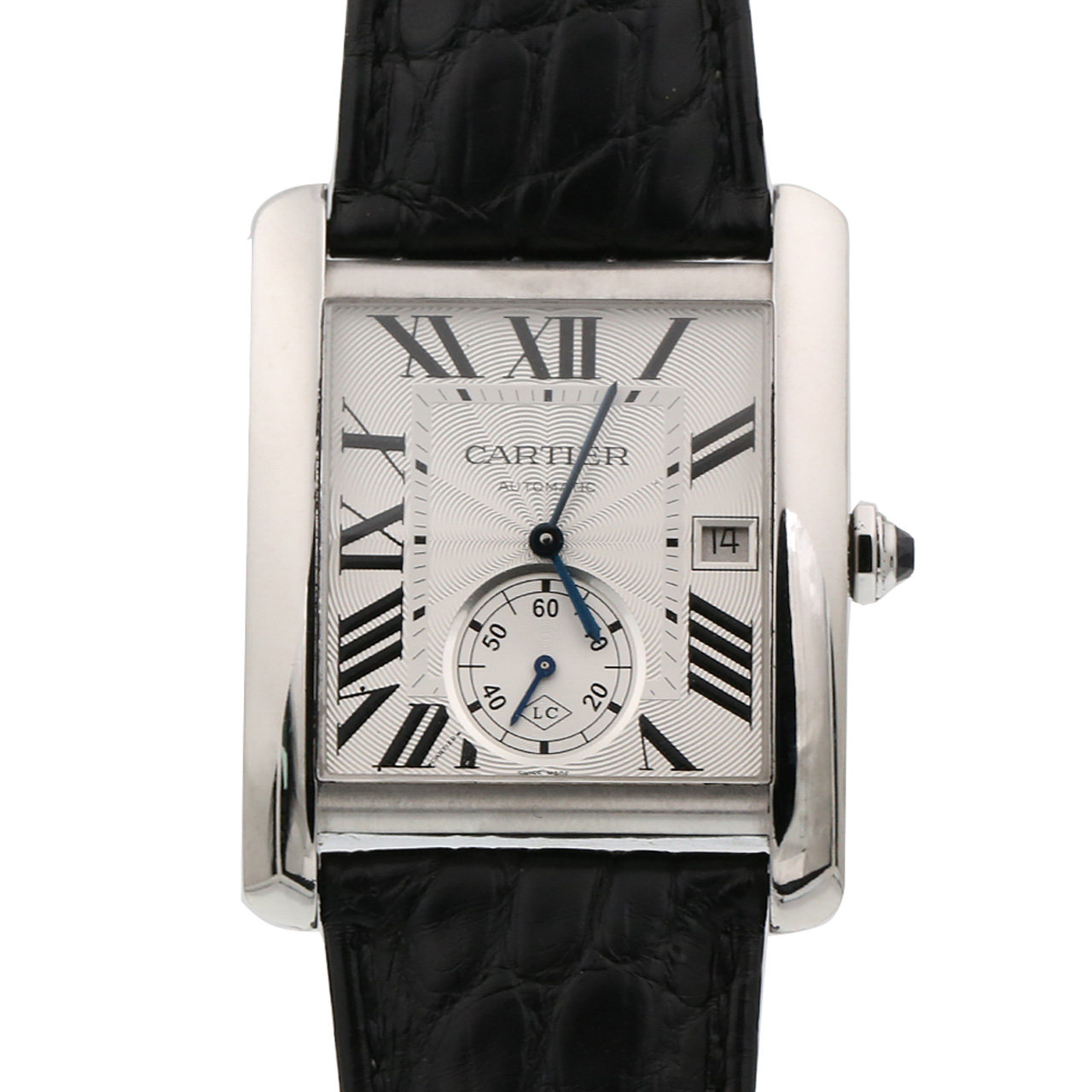 [9.5新]卡地亚男款坦克系列w5330003自动机械腕表