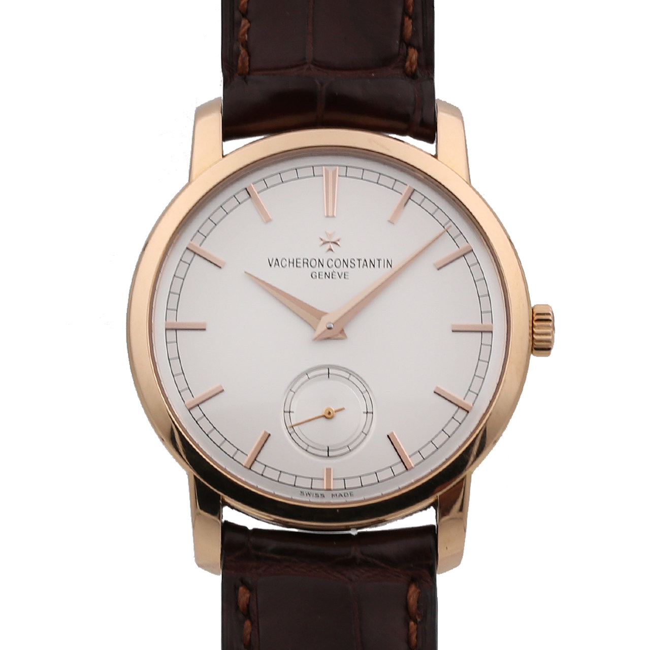 [9.5新]江诗丹顿男款传承系列82172手动机械玫瑰金