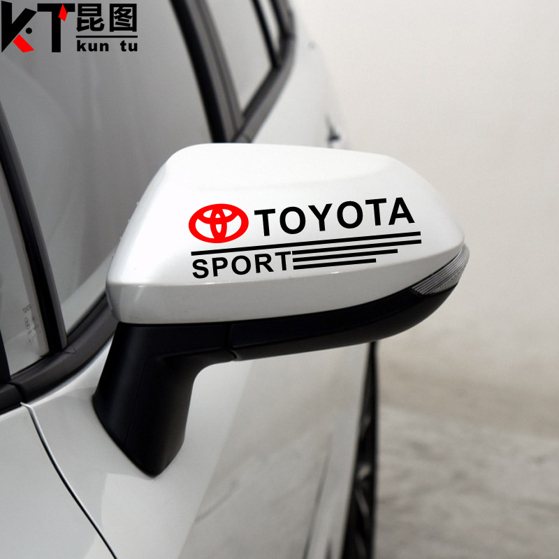 适用于丰田锐志致炫威驰雷凌RAV4卡罗拉后视镜车贴反光镜汽车贴纸|msdalam kategori kereta/artikel/Fitting/Refit, aksesori luar automotif/pemasangan hiasan/melindungi, aksesori luar automotif, pelekat hiasan kereta - dari Buy2taobao.com untuk memberikan perkhidmatan ejen Taobao profesional membeli