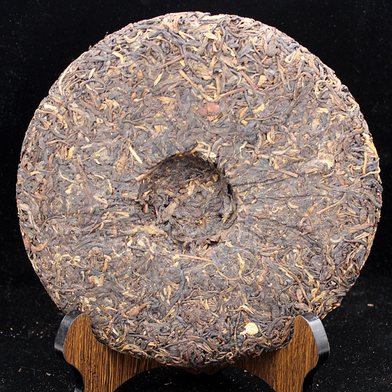 【7片】2007年 金质中茶8781 七子饼 380克普洱(生茶)