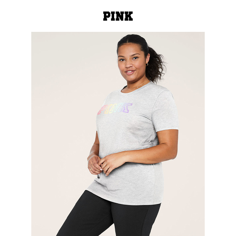 Victoria's Secret PINK cotton material Sleeved T-shirts Short sleeved T-shirtin the Women's clothing/Boutique , T-shirt  category - from Buy2taobao.com to provide professional Taobao agent buy service