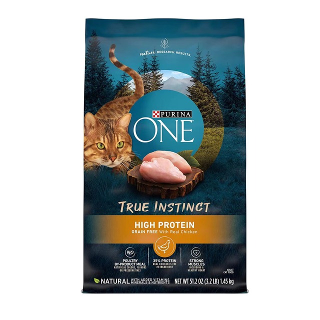 美国直邮 Purina ONE Dry Cat Food 纯天然高蛋白 无谷物干猫粮