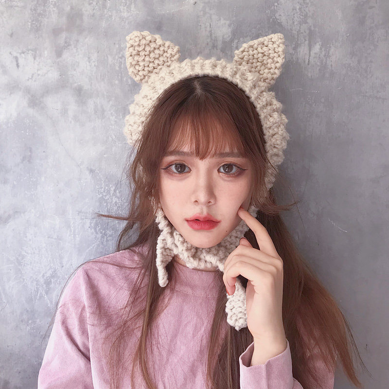 特价头套帽子女可爱韩国