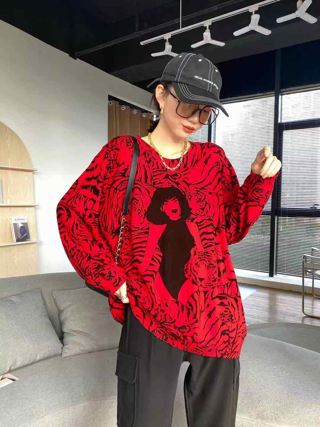 【胖心衣橱独家款/现货】高品质羊绒 胸围126cm 衣长68cm