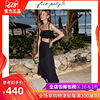 Free people 水洗棉及踝半身裙 纯色高腰迷你裙 2019新款度假裙 Free people 水洗棉及踝半身裙 纯色高腰迷你裙 2019新款度假裙