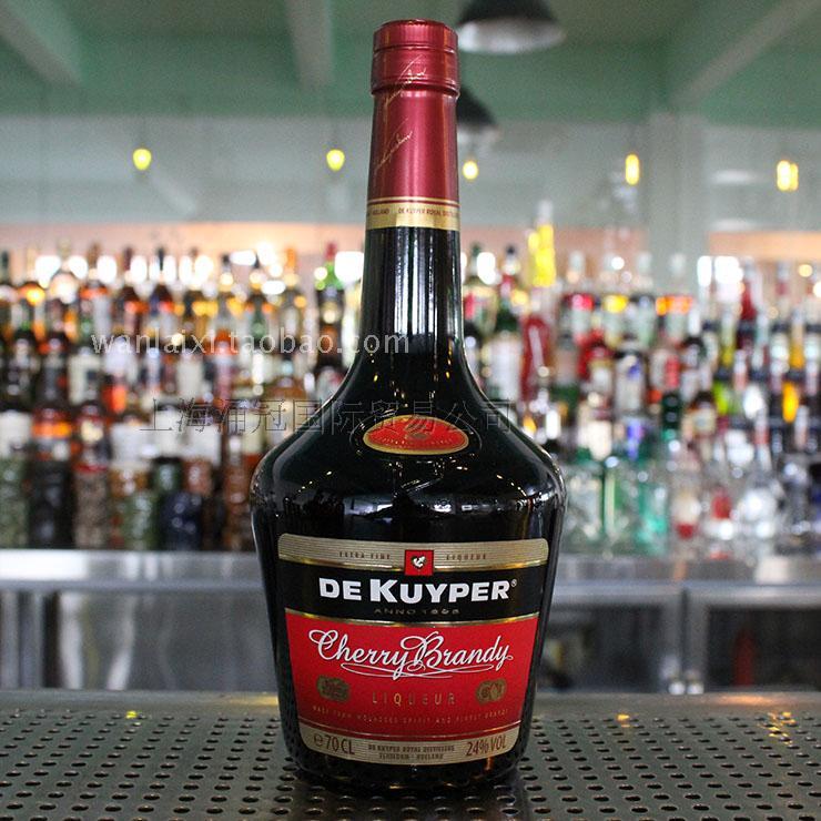 荷兰de kuyper liqueur 迪凯堡樱桃白兰地利口酒 力娇酒多省包邮_不