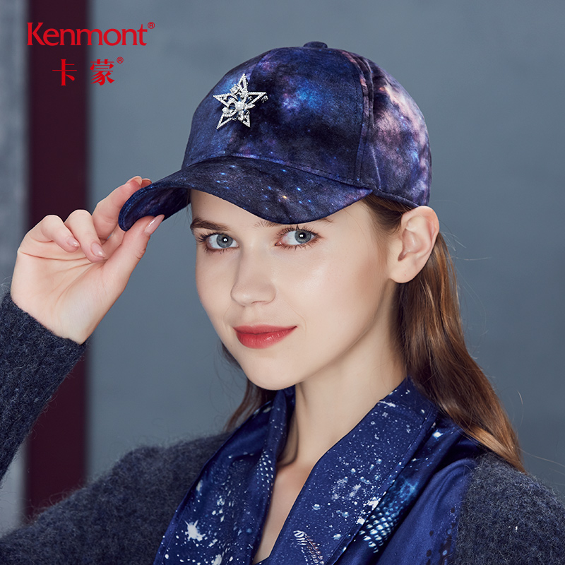 卡蒙帽子女秋冬季韩版百搭新款棒球帽时尚潮流街头休闲保暖鸭舌帽