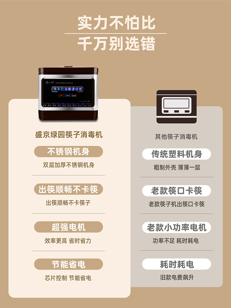 盛京绿园全自动筷子消毒机商用九寸筷子27cm机酒店餐厅消毒智能机