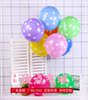 12寸加厚波點氣球圓形印圓點混色糖果氣球婚房裝飾生日派對布置品 12寸加厚波點氣球圓形印圓點混色糖果氣球婚房裝飾生日派對布置品