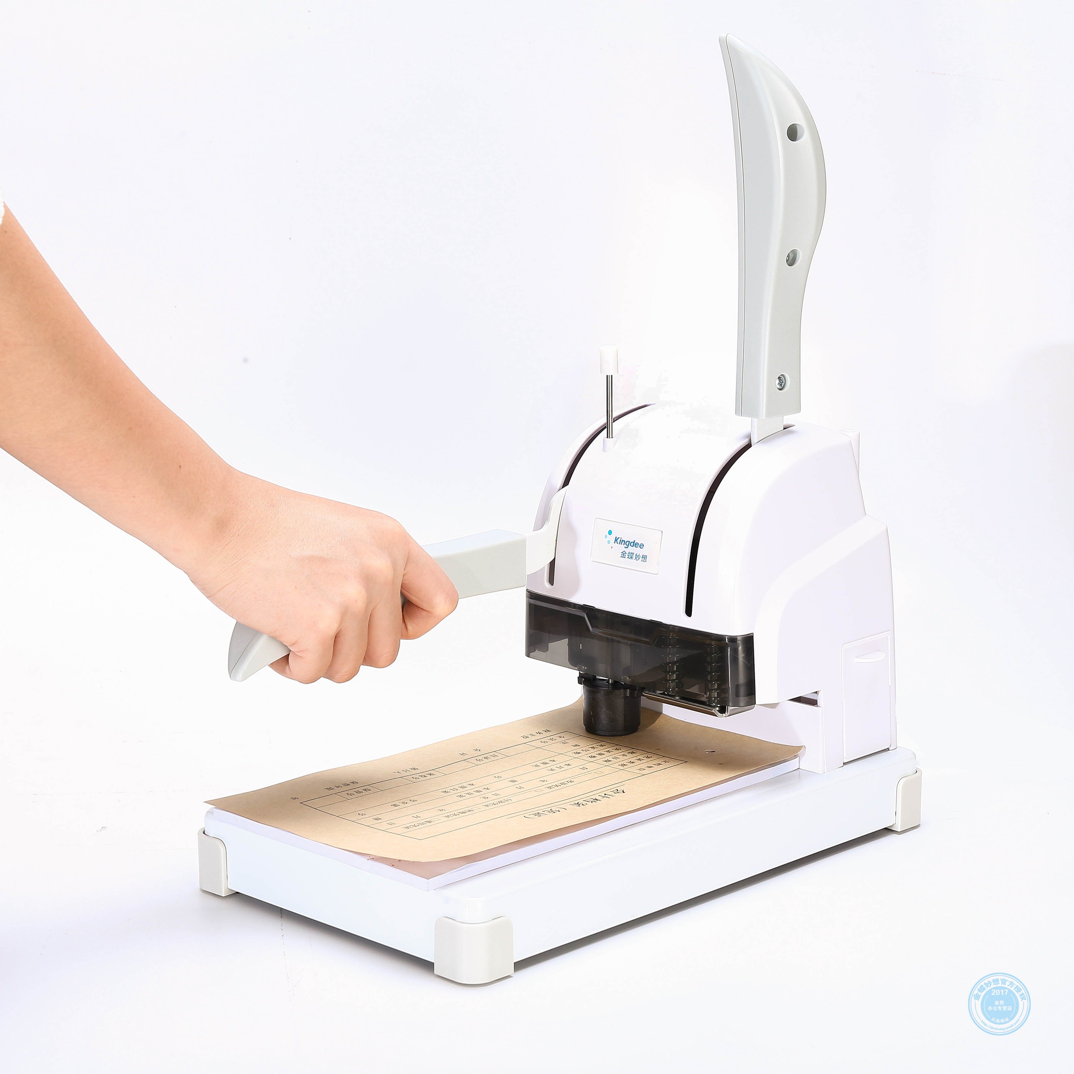 金蝶装订机k30m凭证装订机装订机手动装订机铆管塑料胶管热熔铆管