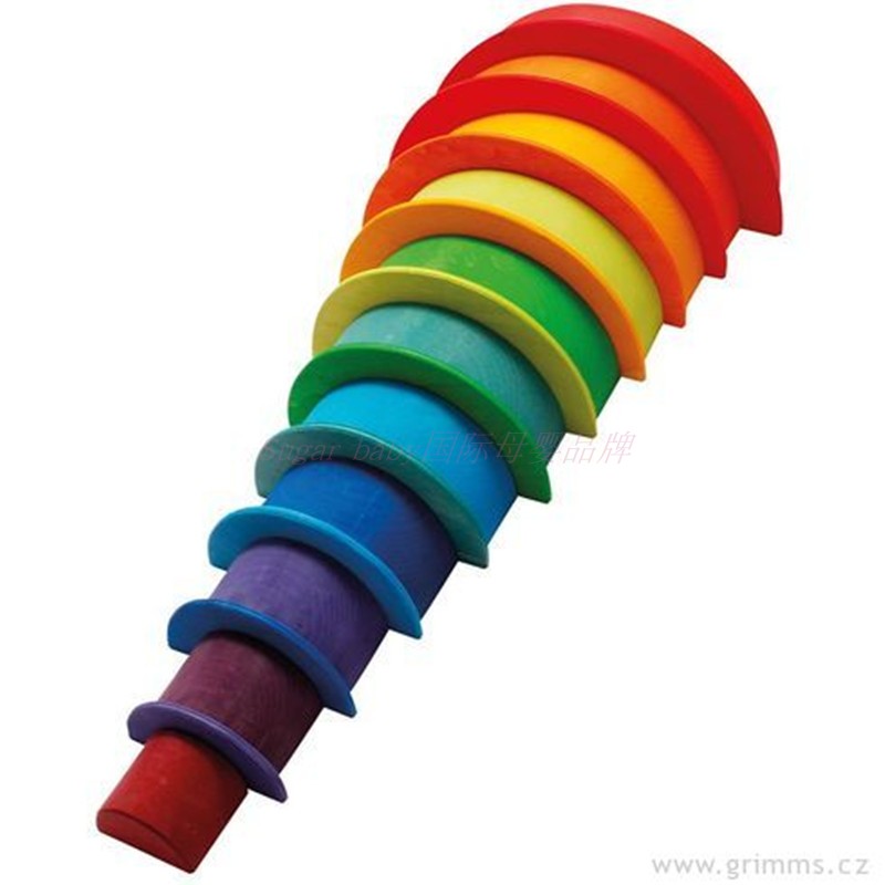 Imported toys Germany grimm Michael Grimm environmental protection manual wooden Building blocks Rainbow Chips Waferin the Toy/Childs/Puzzle/Building block/Model , Beads/Jigsaw/Pair/Disassembly/Beat Toy , Jigsaw/Puzzle category - from Buy2taobao.com to provide professional Taobao agent buy service