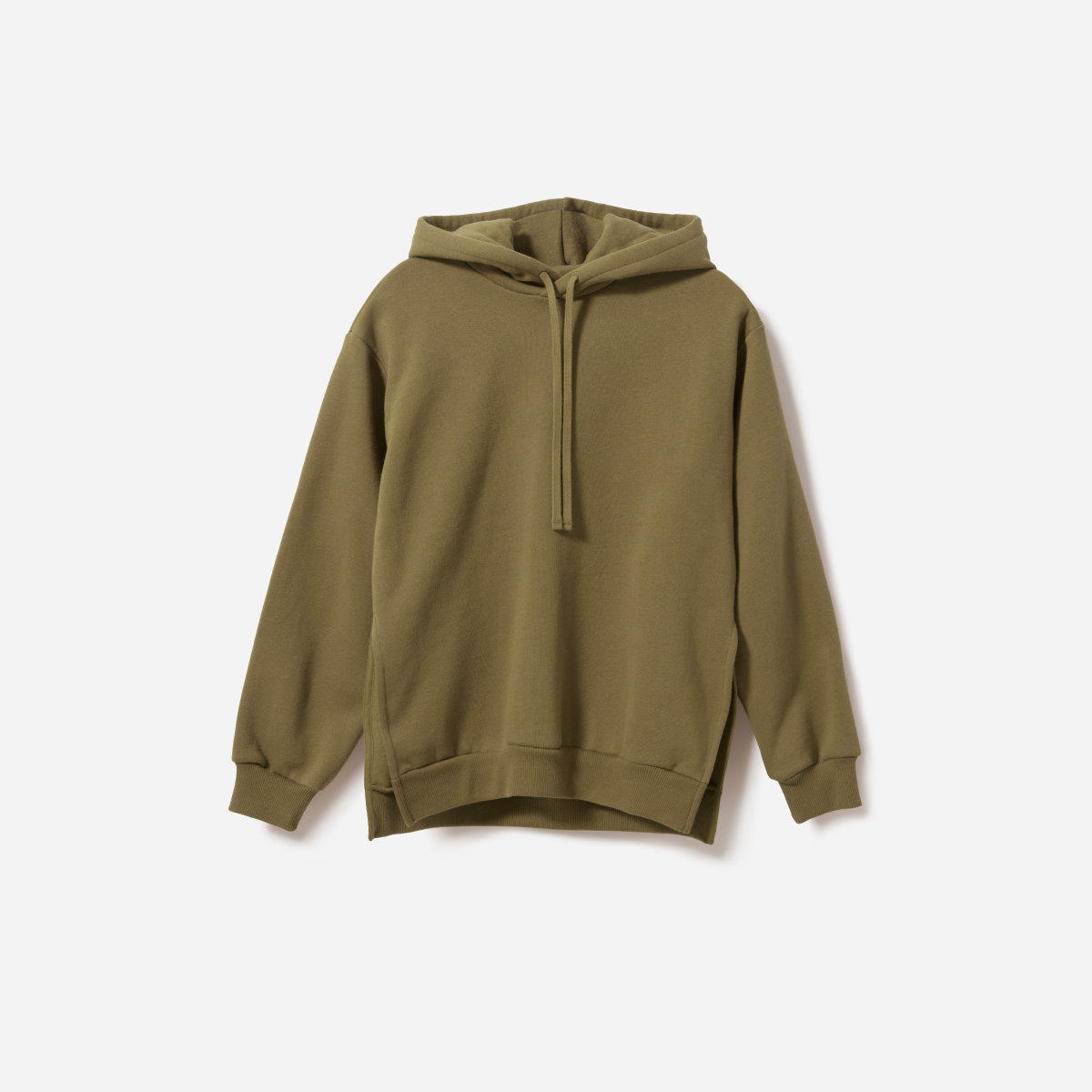 侧开叉卫衣女连帽大额优惠券