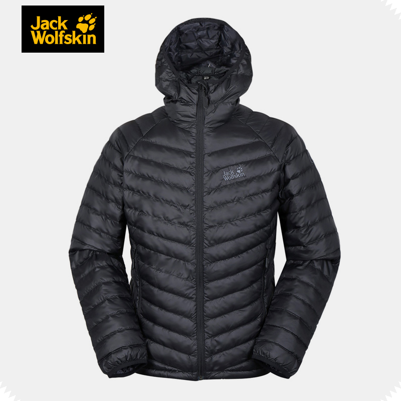 wolfskin狼爪正品男冬季款户外轻薄鸭绒保暖羽绒服 1204421—羽绒衣