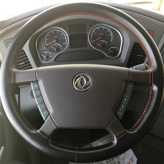 宇通客车方向盘套真皮手缝图片