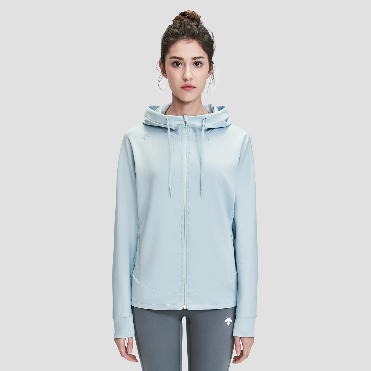 descente迪桑特 a-motion 女子针织运动外套 春季夹克 d2132yft25