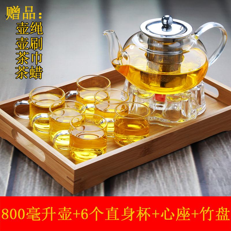 盟集茶具波润电陶炉专用烧水煮茶冲泡茶壶套装耐热加厚玻璃壶包邮在类目 餐饮具, 茶具, 茶壶中 - 来自Buy2taobao.com提供专业的淘宝代购服务