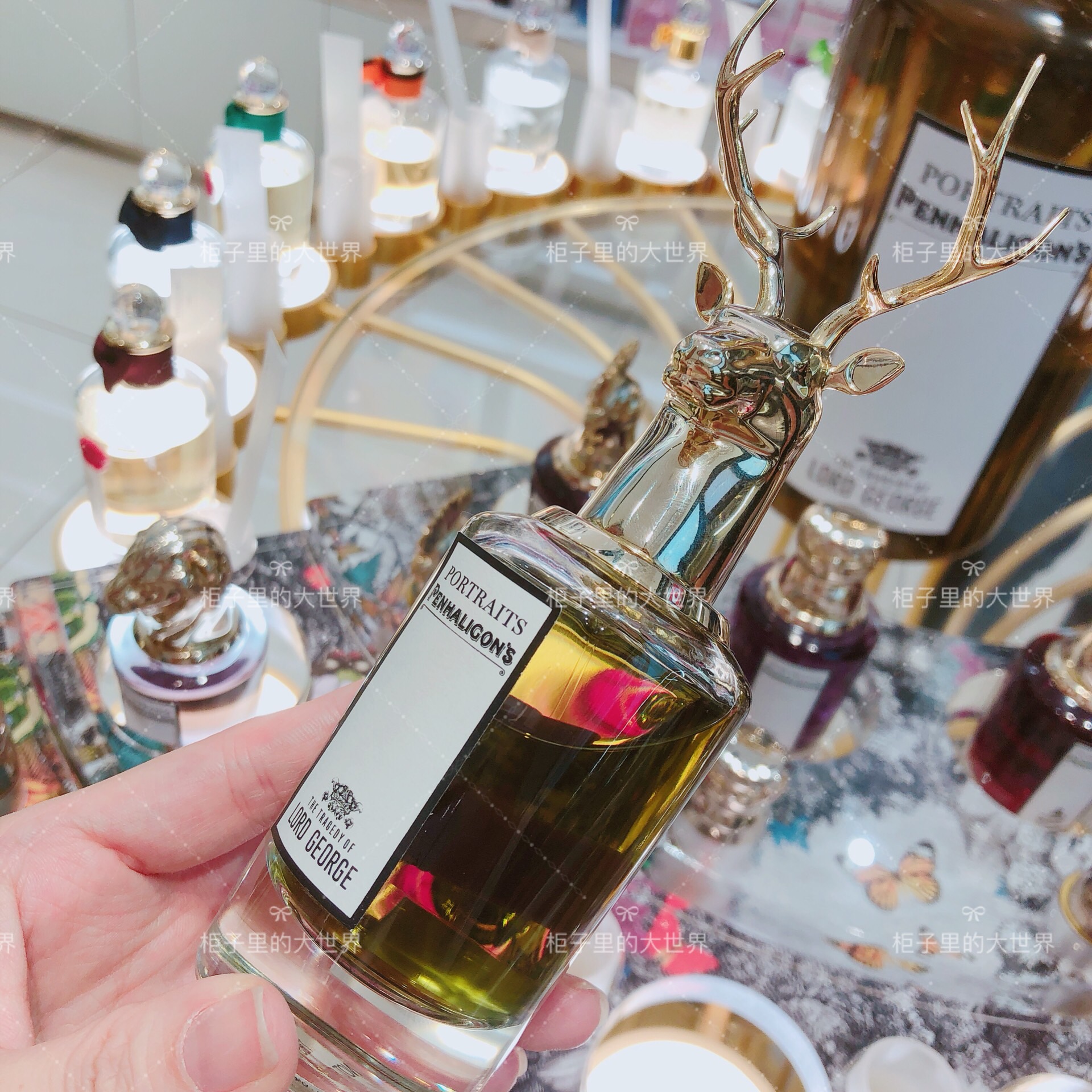 penhaligons鹿头香水潘海利根香水兽首狐狸麋鹿动物肖像75ml