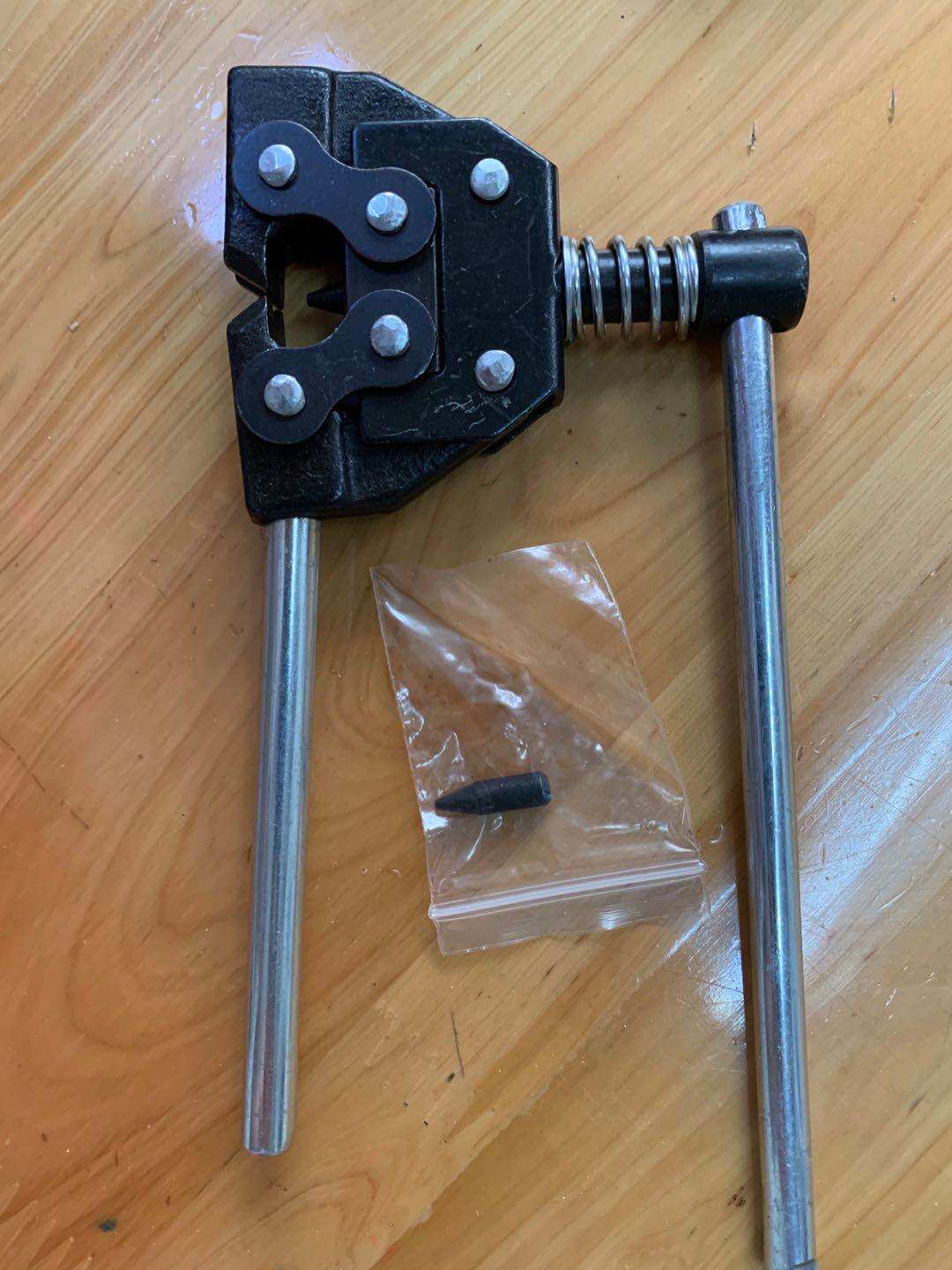 截链器工业链条拆卸工具打链器2分3分4分5分6分1寸摩托车链拆链器