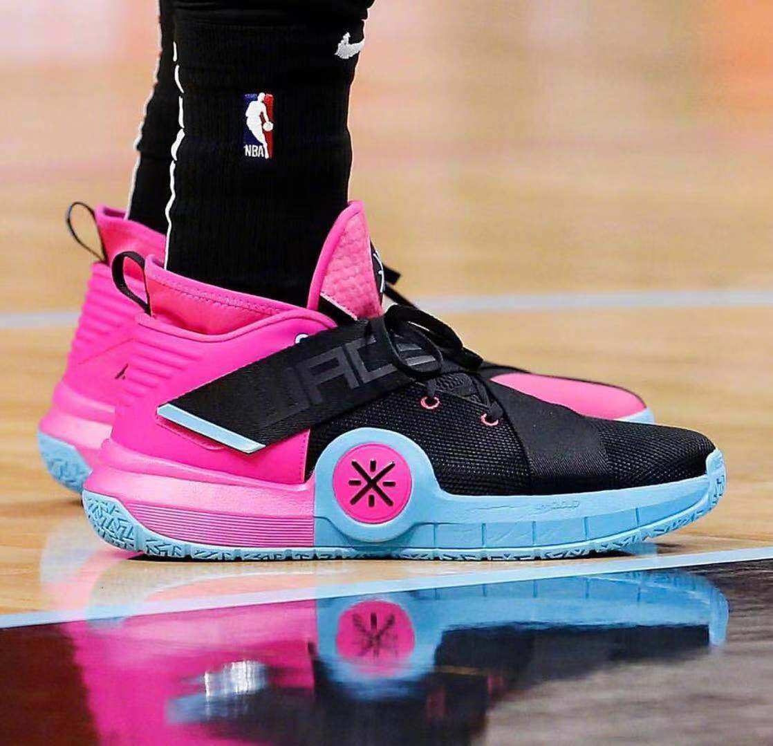 李宁高帮篮球鞋全城7韦德之道南海岸香槟退役耐磨运动鞋abap101