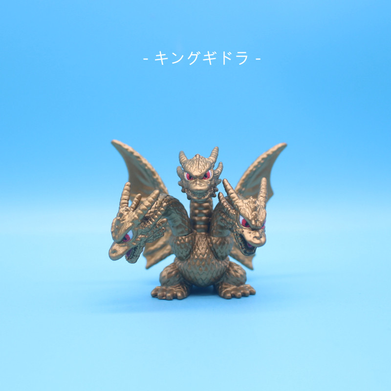 不思议なtoys-日本正版万代 godzilla 哥斯拉 q版 王者基多拉