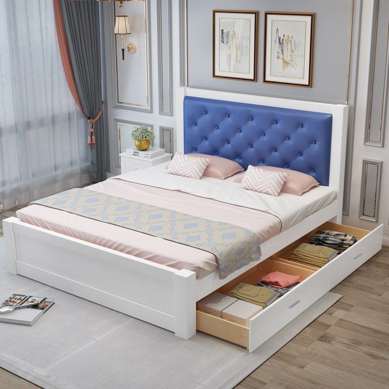 35m二家用一米九长两米1米35实木床