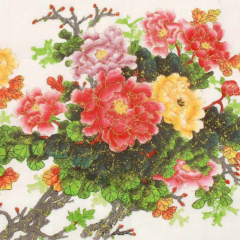 傅天艺《3.5米富贵吉祥》