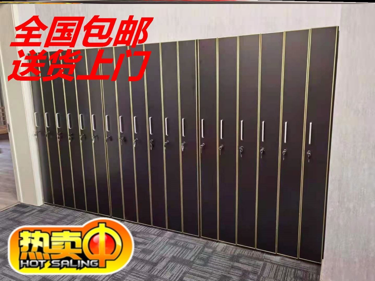 俱乐部加厚球杆会员柜台球厅台球杆柜存杆柜子球房多色可选密码锁