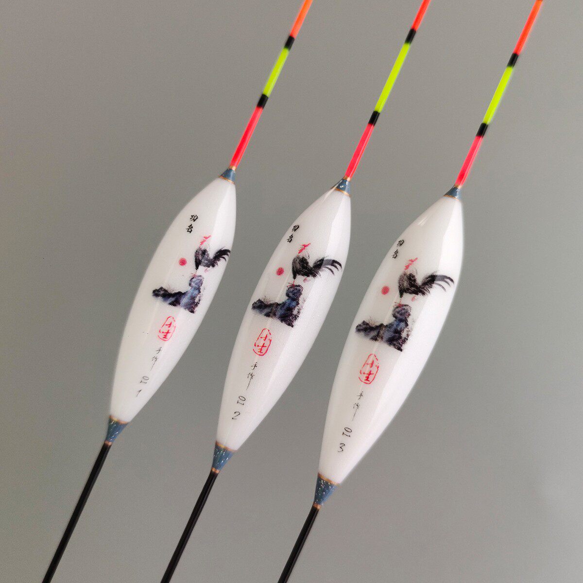 小生鱼漂正品官方旗舰纳米浮漂鲤鲫鱼漂加粗醒目漂高灵敏红黄硬尾