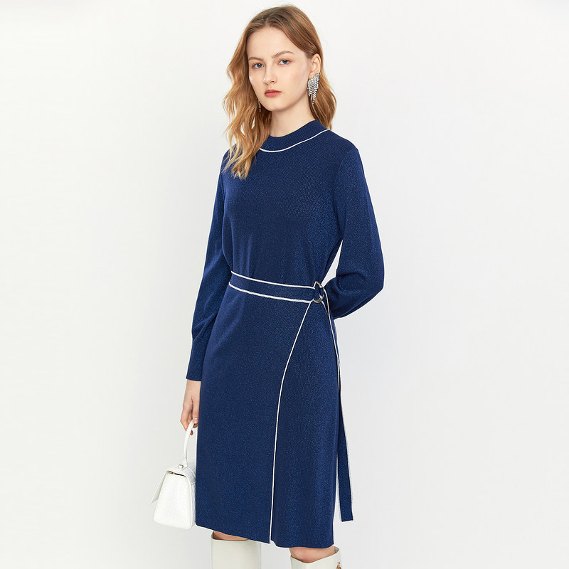 音儿羊毛连衣裙