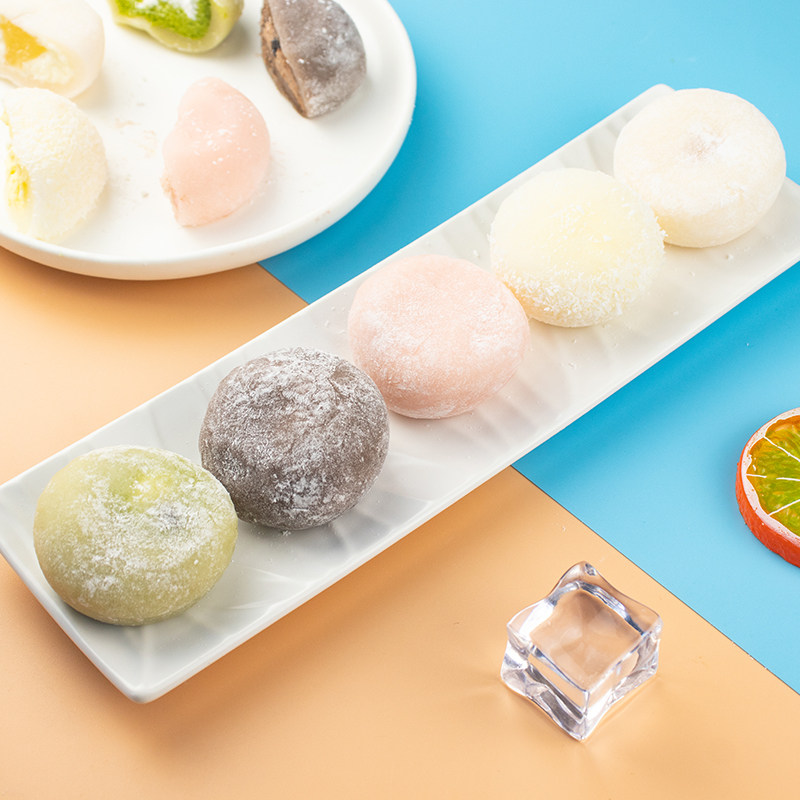 特价水果大福_日本喜代美大福冰淇淋 雪媚娘甜品水果糯米糍果子网红