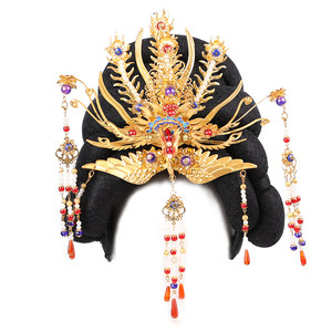 古代假发发饰皇后簪子头饰宫廷大气流苏发簪中式禾服步摇凤冠古装