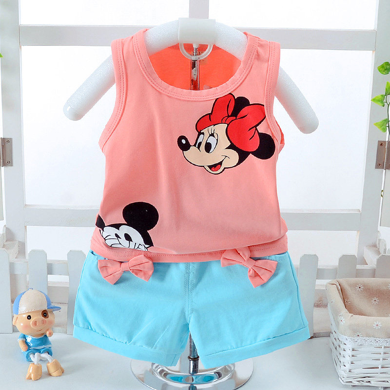 Four months Female baby pure cotton Short sleeved T-shirt Summer wear Set 0 1-2-3-4 baby clothes Korean Edition lovelyin the Children/Baby/Family fitted , Set category - from Buy2taobao.com to provide professional Taobao agent buy service