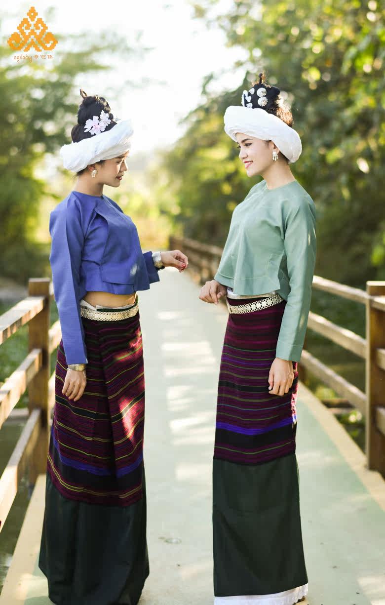 章芭傣服饰的优惠券大全—西双版纳傣族服饰 春季 传统女士上衣