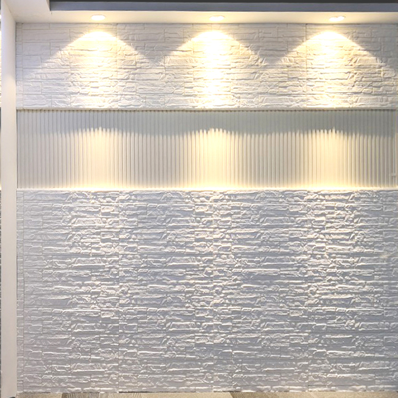 自粘墙贴3D立体大理石贴纸客厅文化砖电视墙装饰墙纸防水仿瓷砖贴