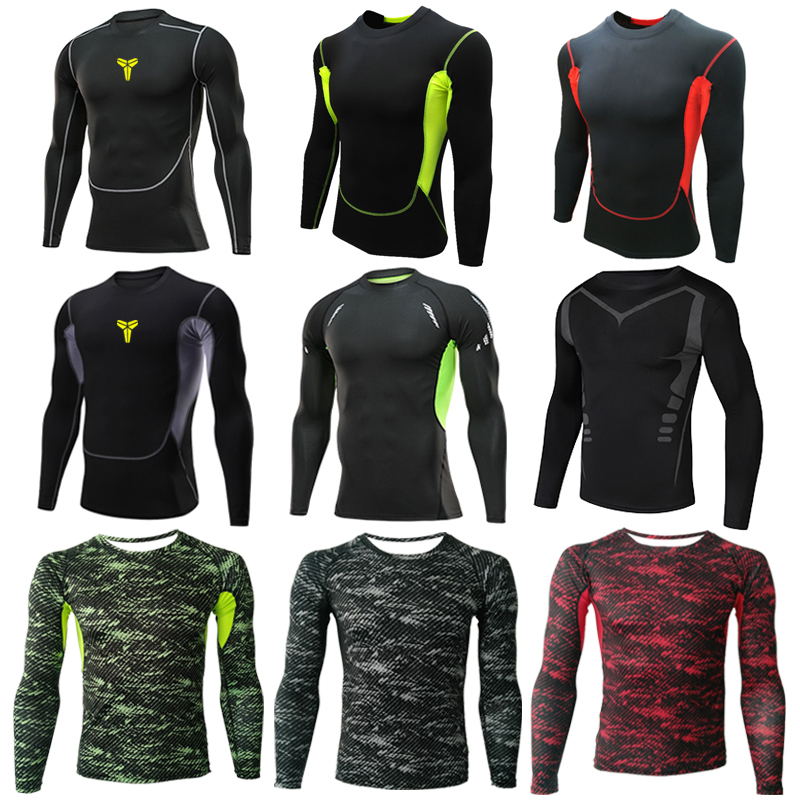 motion Tights Long sleeve run train Fitness wear High elastic ventilation Sweat Basketball compress Quick drying Bottoming coatin the Sportswear/Casual Clothing , Fitness Apparel , Fitness clothing category - from Buy2taobao.com to provide professional Taobao agent buy service