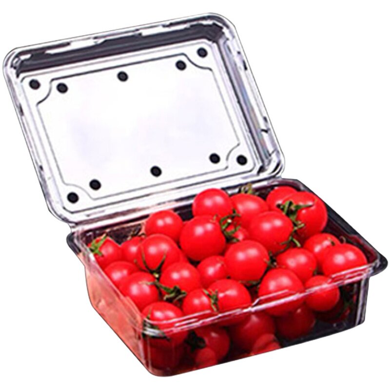 一次性水果盒透明有盖塑料包装盒蔬菜草莓食品果切打包保鲜盒