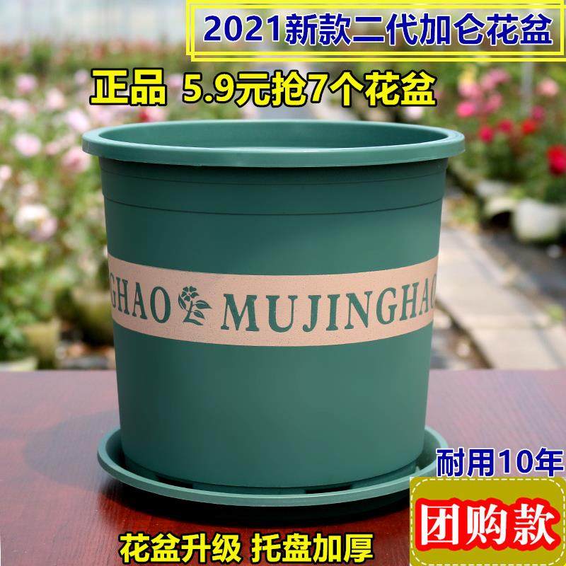 透气性好的花盆大口径蝴蝶兰专用大号盆栽养绿萝加伦盆菊花塑料